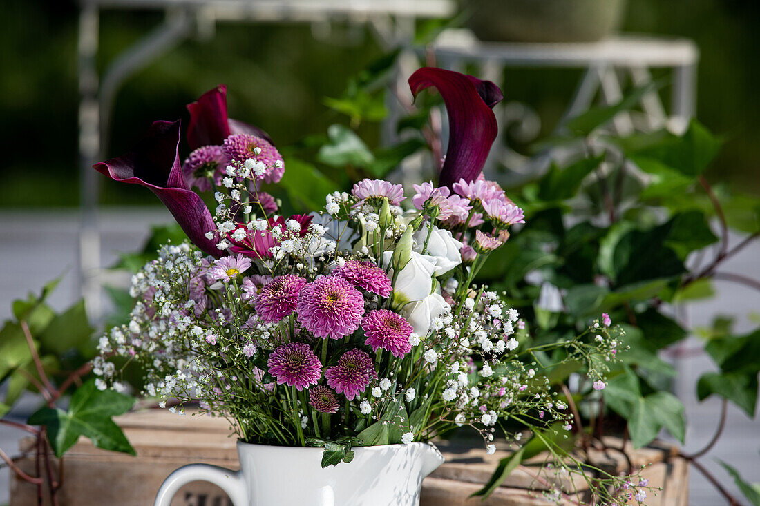 Bouquet of cut flowers