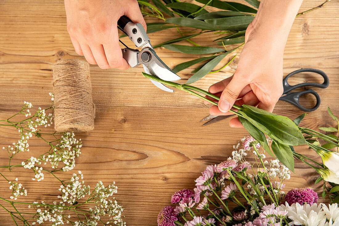 Cutting cut flowers