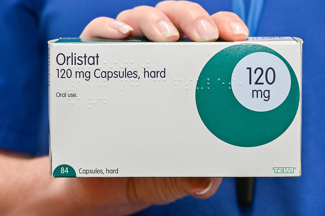 Orlistat anti-obesity drug