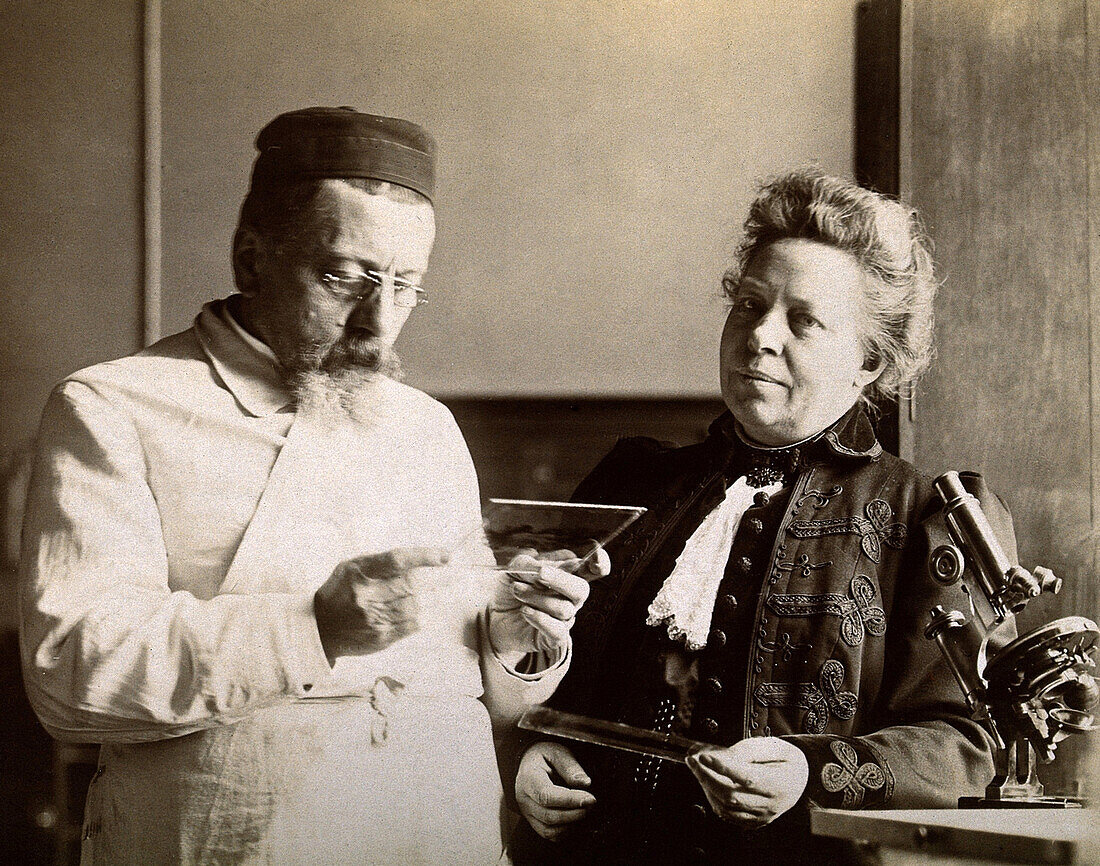 Augusta Dejerine-Klumpke and Joseph Jules Dejerine, neurologists