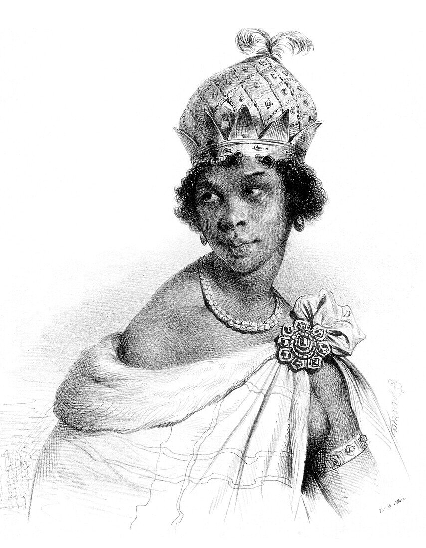 Ana Nzinga, Angolan Queen, illustration