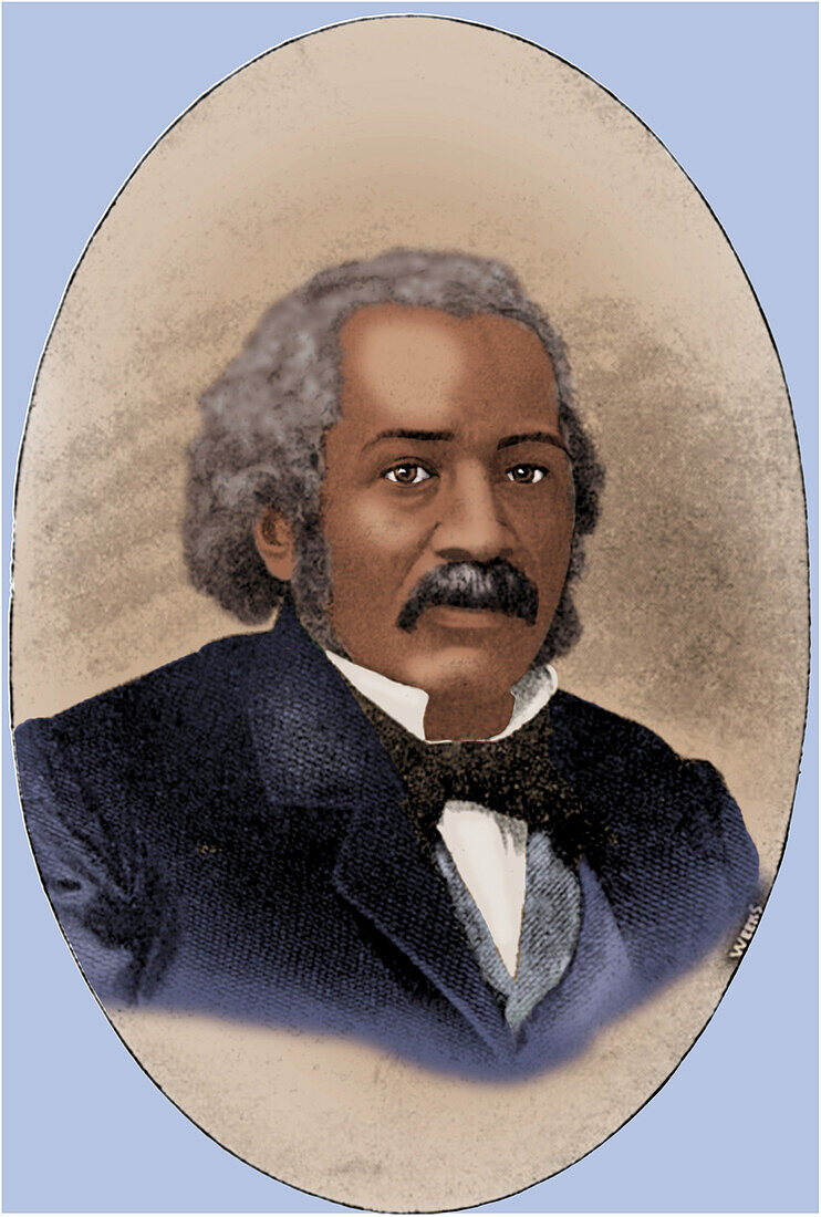 James McCune Smith, American physician and author, illustration