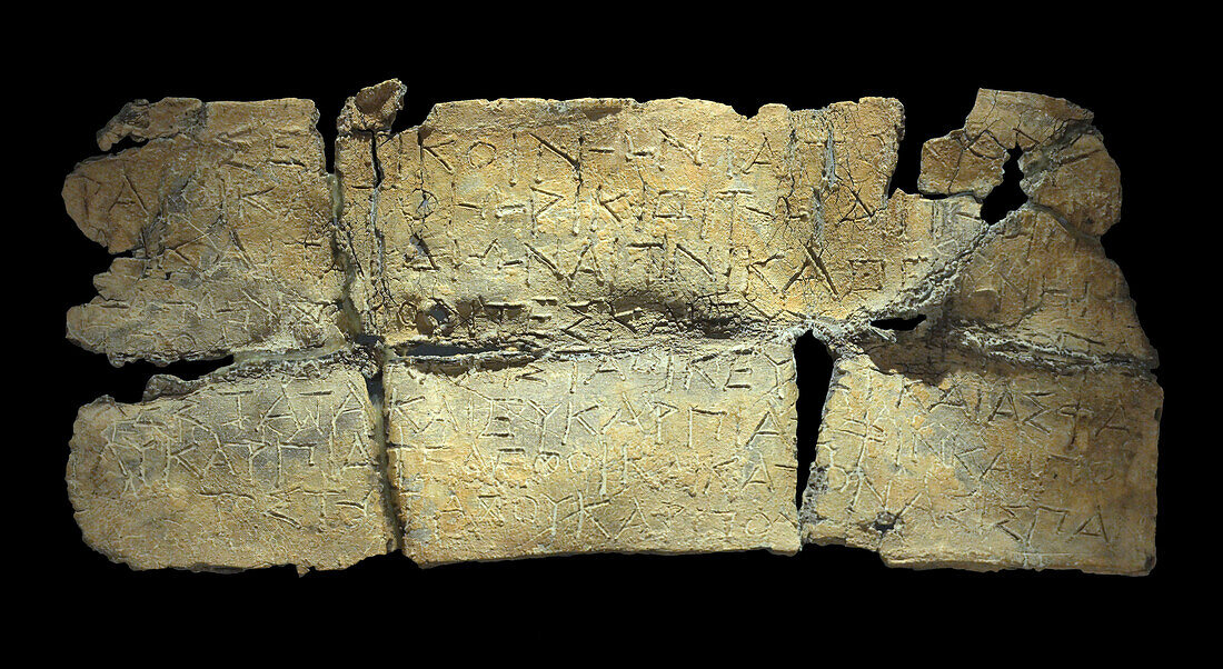 Ancient Dodona Oracle tablet