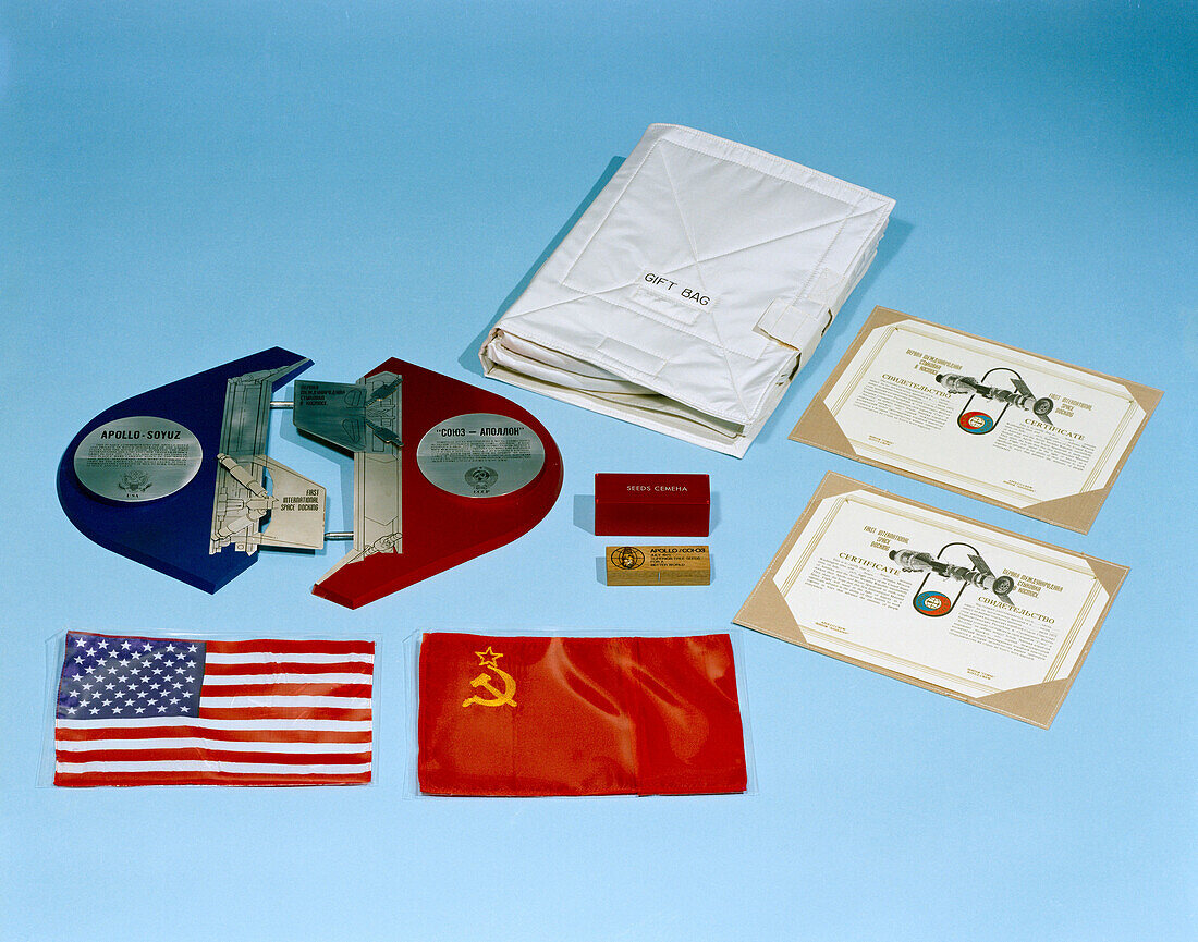 Apollo Soyuz Test Project commemorative items
