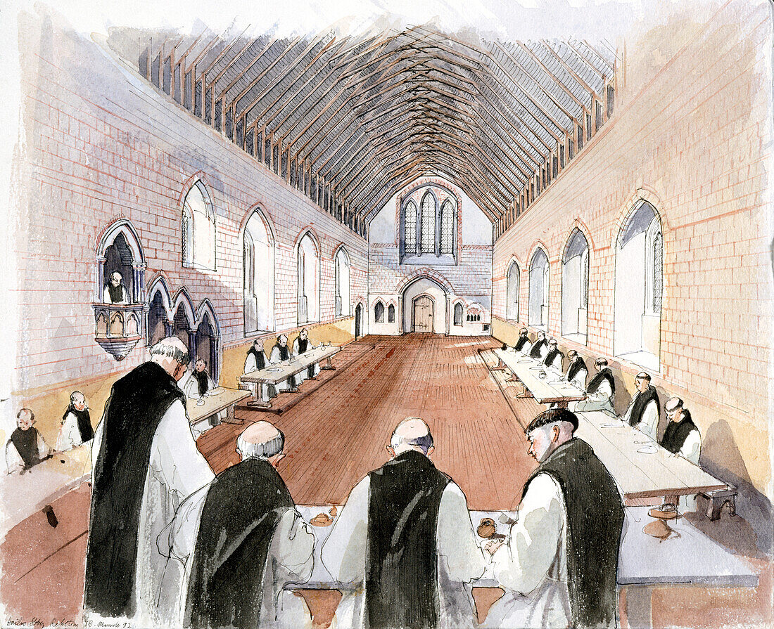 Hailes Abbey, illustration