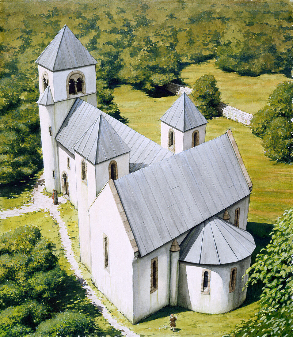 North Elmham Chapel, illustration