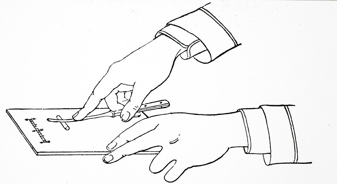 Method of rolling a pill cylinder, illustration
