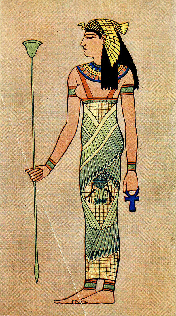 Egyptian Goddess, illustration