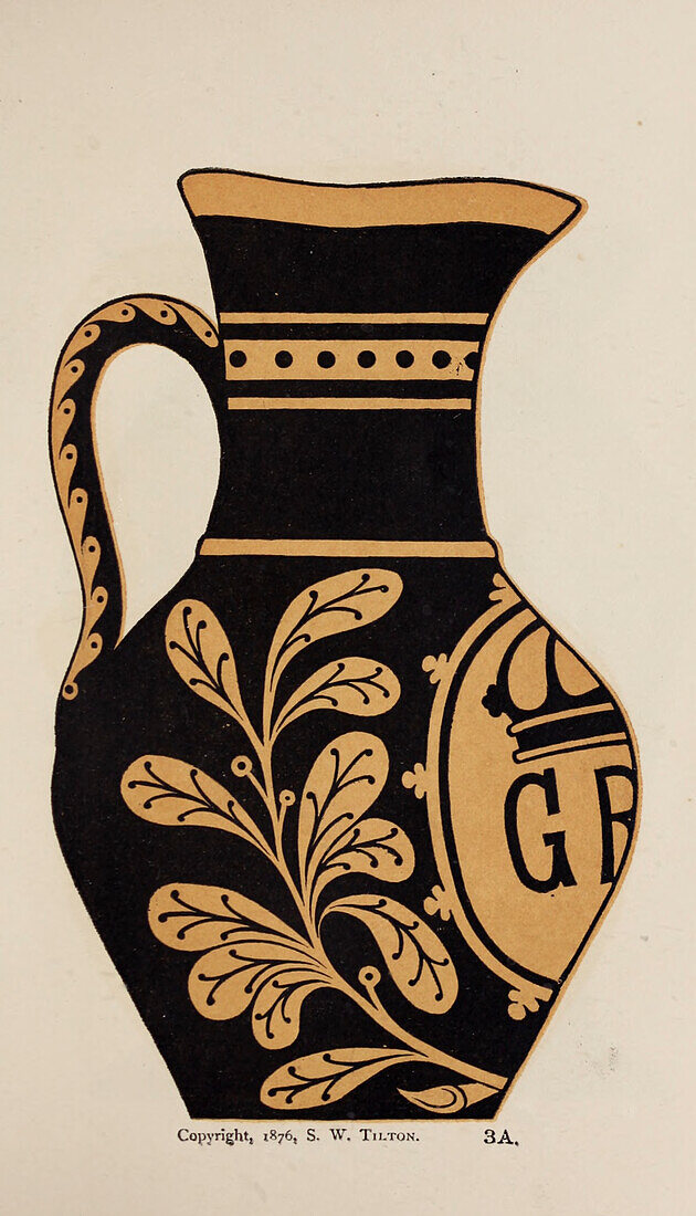 King George the Third's jug, illustration