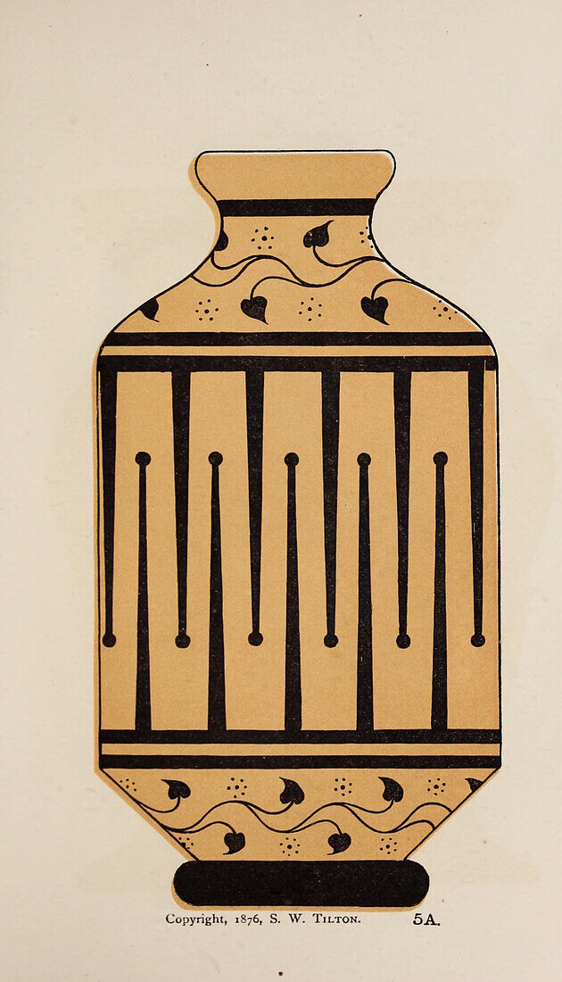 Saxon earthenware, illustration