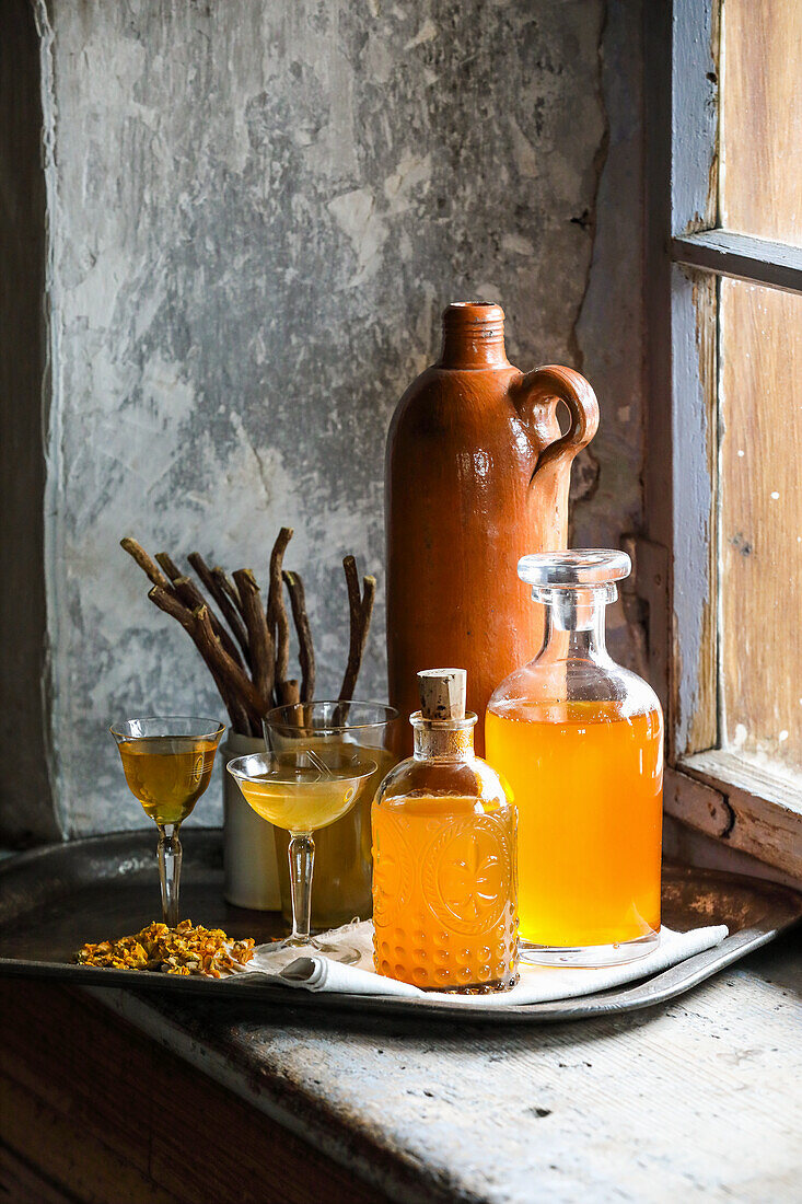 Königskerzenwein und Fenchelwein