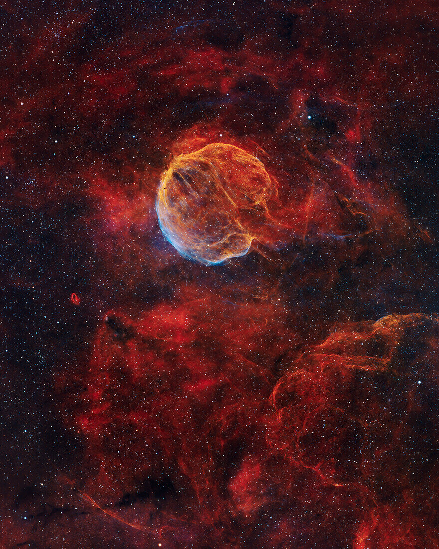 Medulla Nebula, composite image