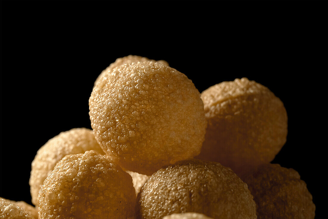 Panipuri - deep-fried Indian dough balls