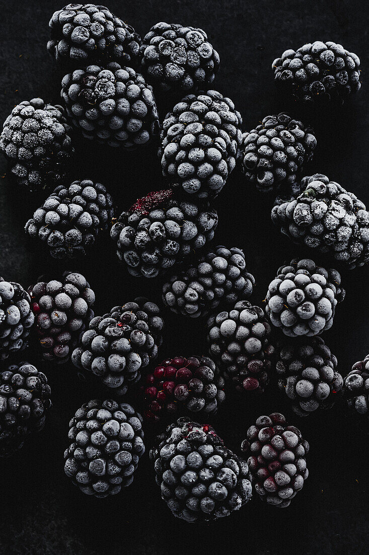 Frozen blackberries