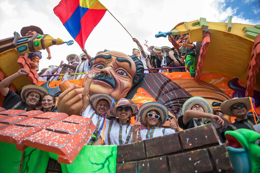 The Negros y Blancos Carnival in Pasto, Colombia, is a vibrant cultural extravaganza that unfolds with a burst of colors, energy, and traditional fervor.