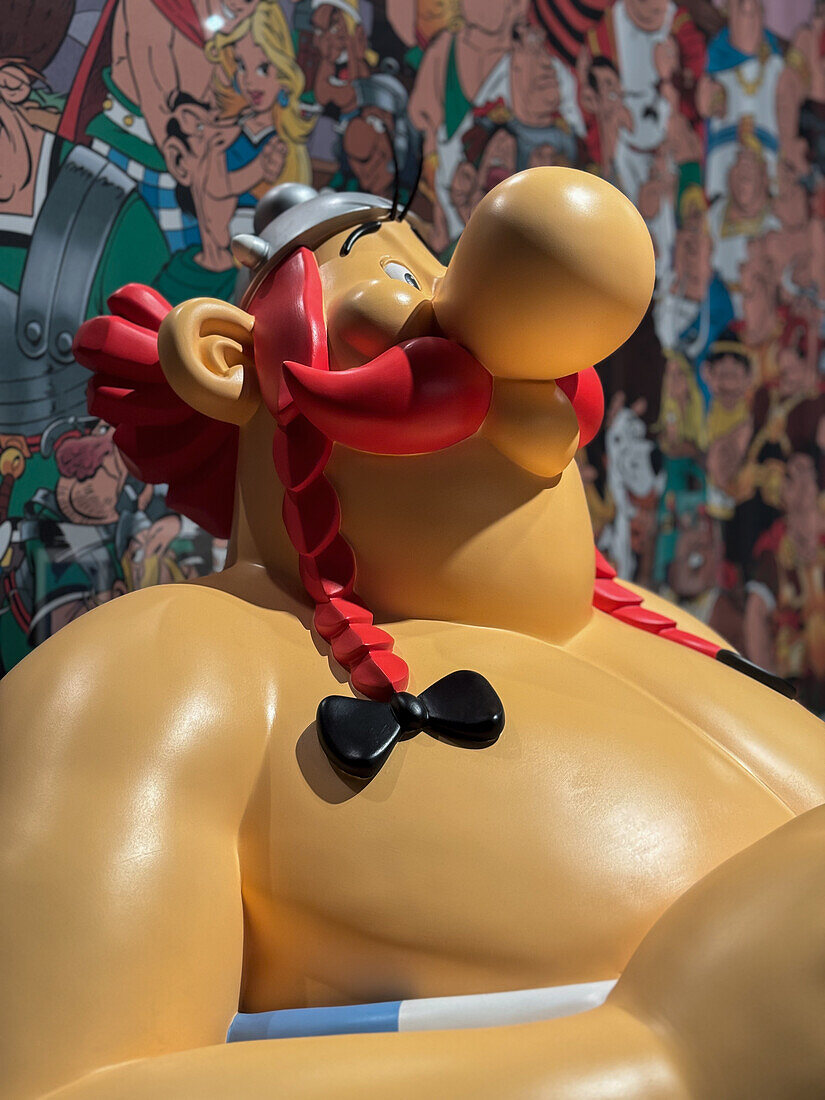 Figuren aus den Comics von Asterix und Obelix