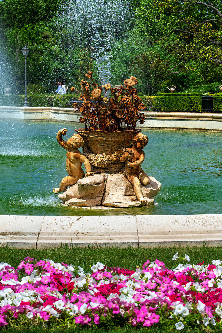 Spanische königliche Gärten, Der Parterre-Garten, Aranjuez, Spanien