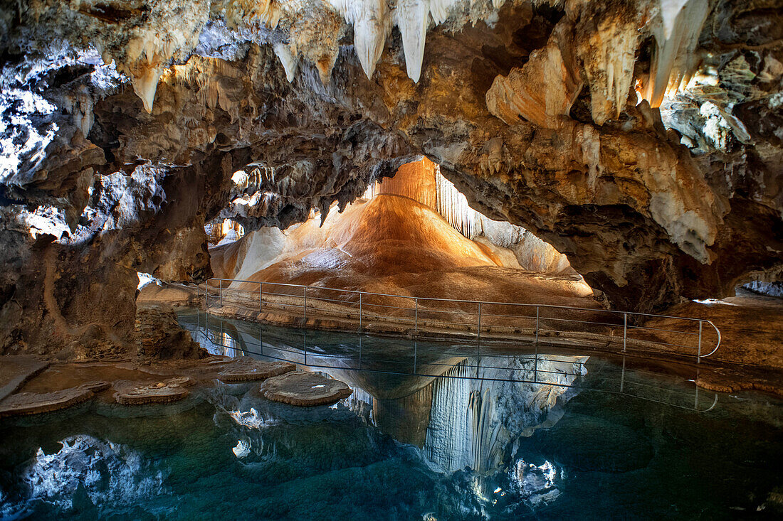 Gruta de las Maravillas or Aracena caves in Aracena, Huelva. Andalusia, Spain.