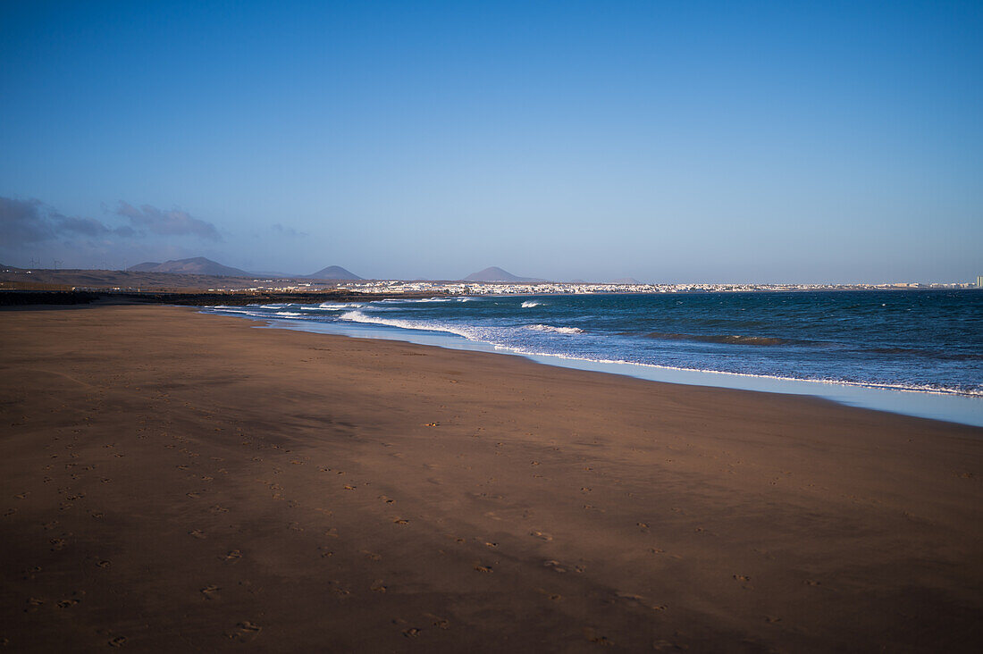 Matagorda beach in Lanzarote, Canary Islands, Spain
