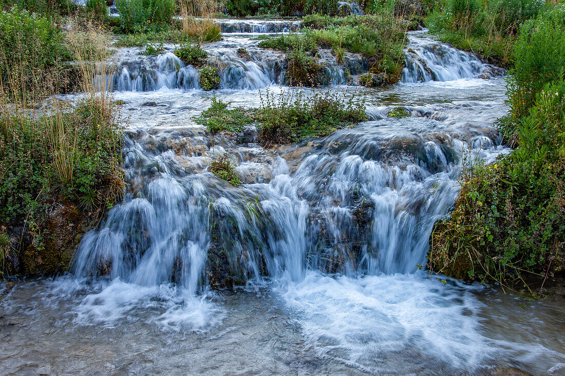 Cascade Springs auf dem Berg Timpanogos im Uinta National Forest in Utah