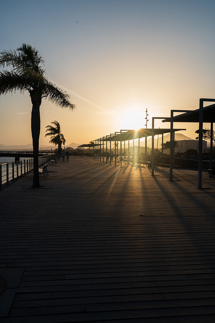 Arrecife, capital city of Lanzarote, Canary Islands, Spain