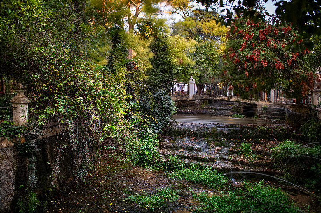 Fuente del Río Cabra oder Cabra-Flussbrunnen im Dorf Cabra in der Provinz Córdoba, Andalusien, Südspanien