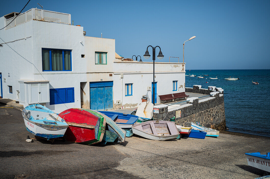 Punta Mujeres, ein Dorf in der Gemeinde Haria, Lanzarote, Spanien