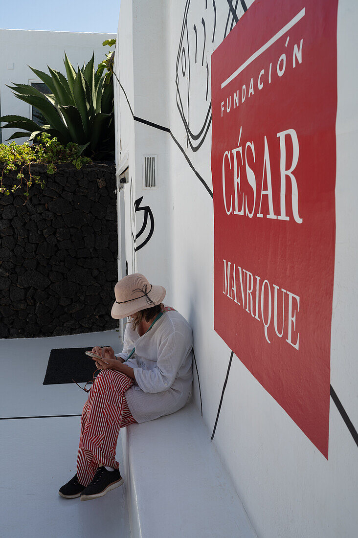 Stiftung Cesar Manrique auf Lanzarote, Kanarische Inseln, Spanien