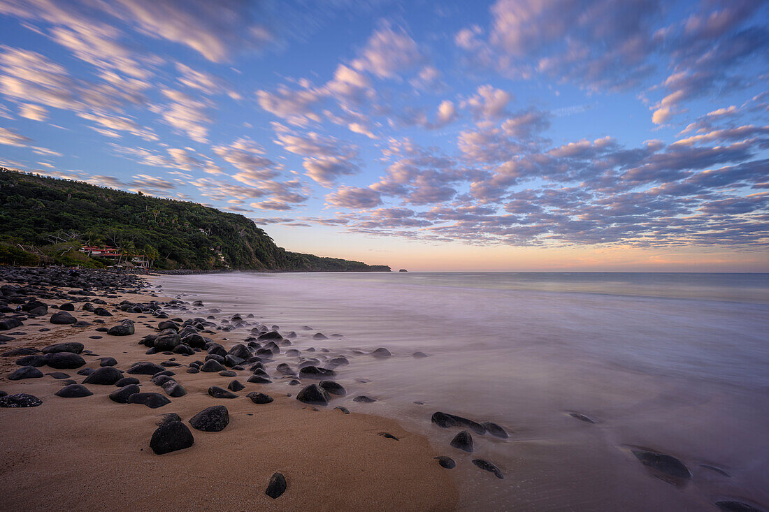 Playa Chacala at dawn, Nayarit, Mexico.