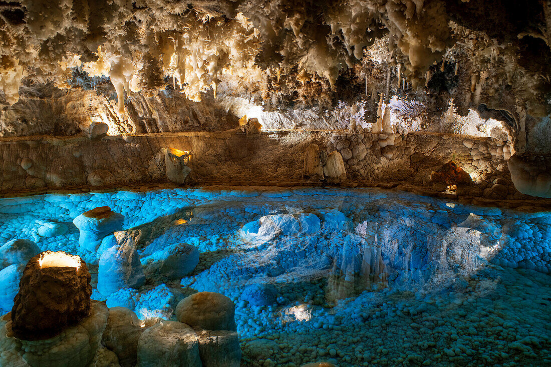 Gruta de las Maravillas oder Aracena-Höhlen in Aracena, Huelva. Andalusien, Spanien