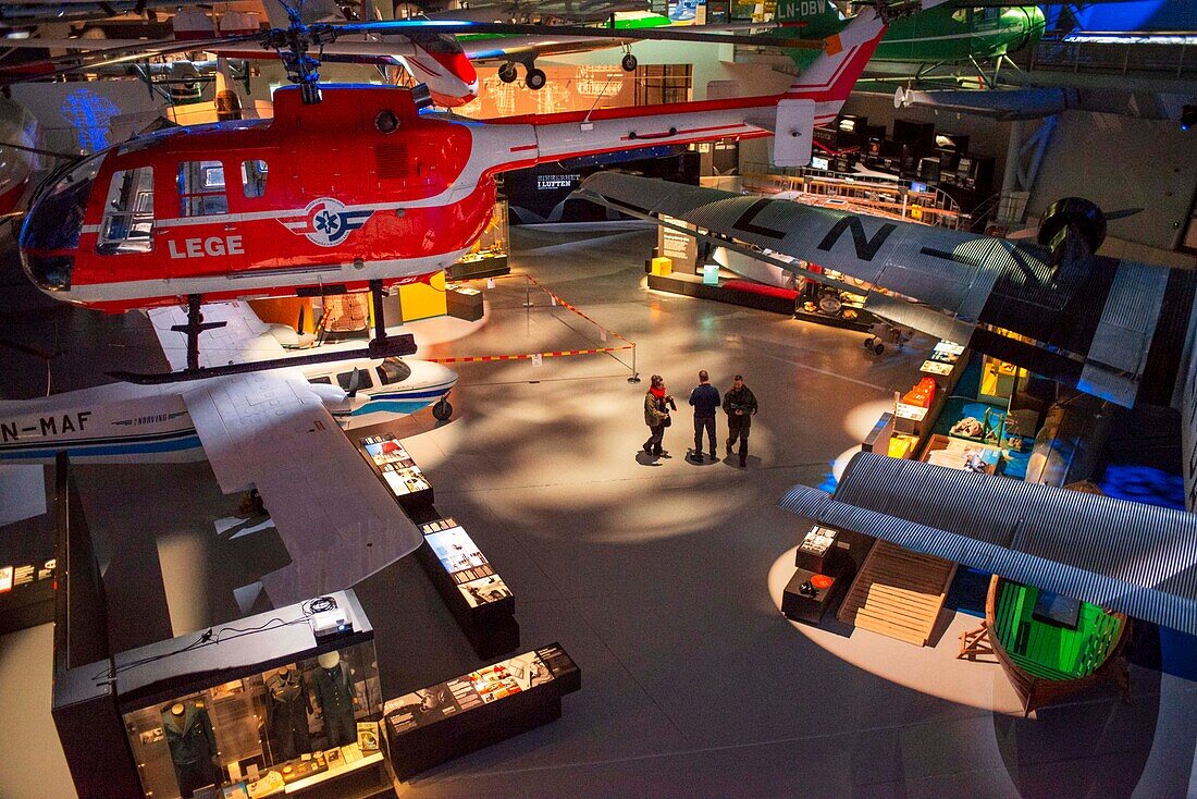 The Norwegian Aviation Museum in Bodø Nordland Norway.