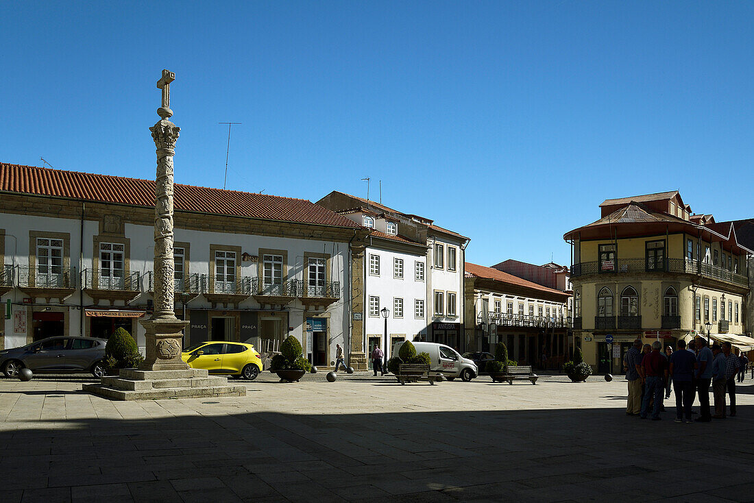 Praça da Sé in Bragança, Portugal