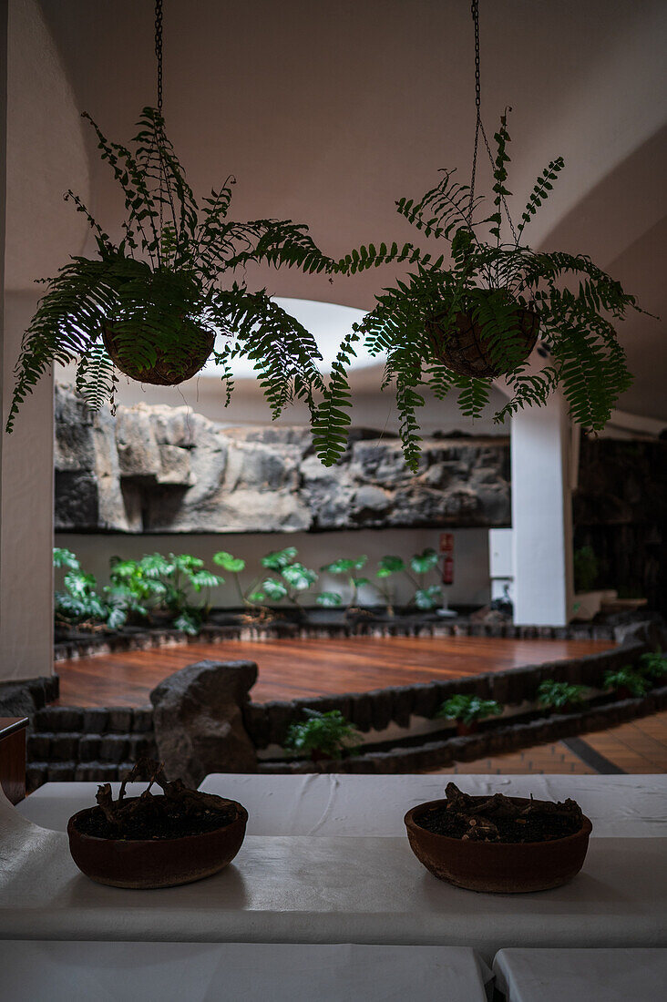 Casa Museo del Campesino (Hausmuseum des Bauern), entworfen von César Manrique auf Lanzarote, Kanarische Inseln, Spanien