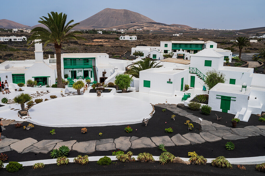 Casa Museo del Campesino (Hausmuseum des Bauern), entworfen von César Manrique auf Lanzarote, Kanarische Inseln, Spanien