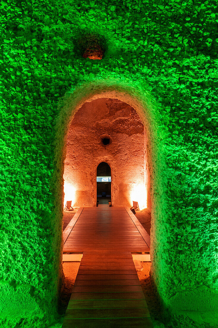 Roman Cisterns, First Century AD, Monturque, Cordoba province, Region of Andalusia, Spain, Europe.