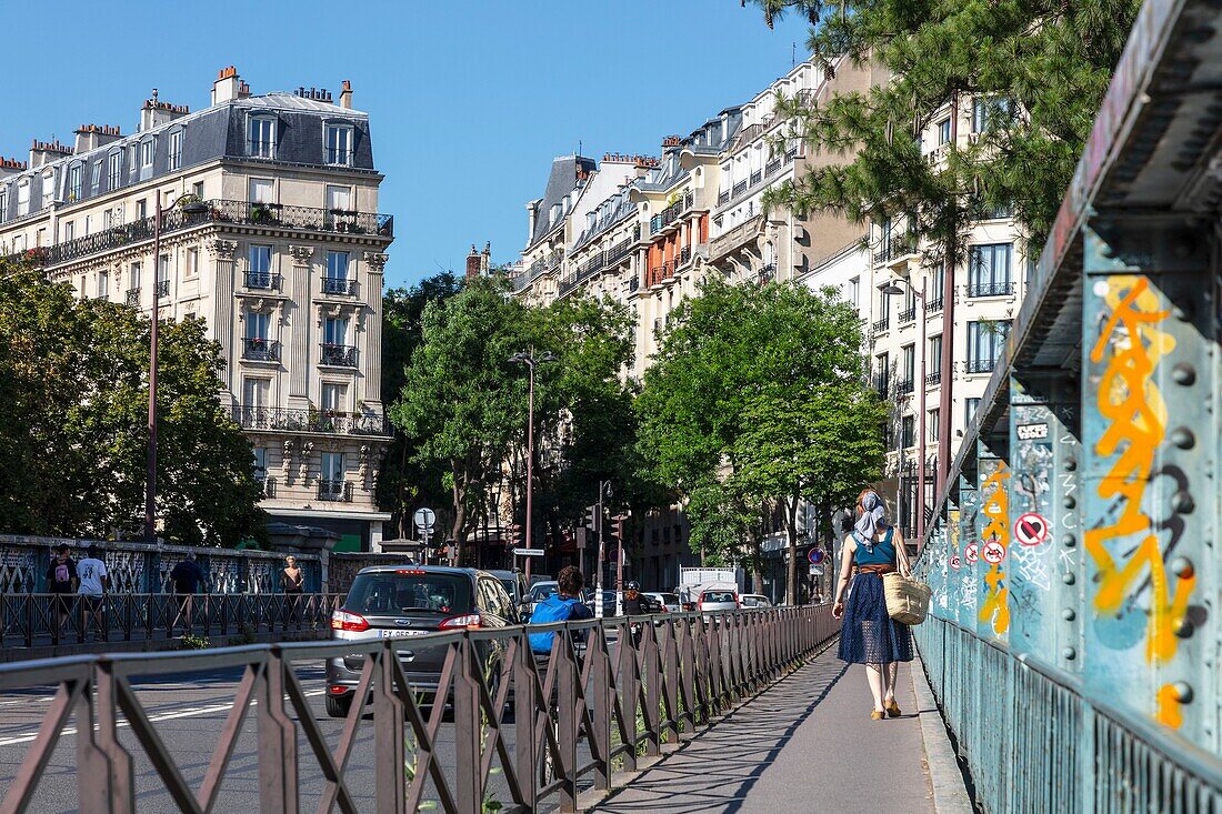 Frankreich, Paris, 18. Bezirk, Rue Caulaincourt