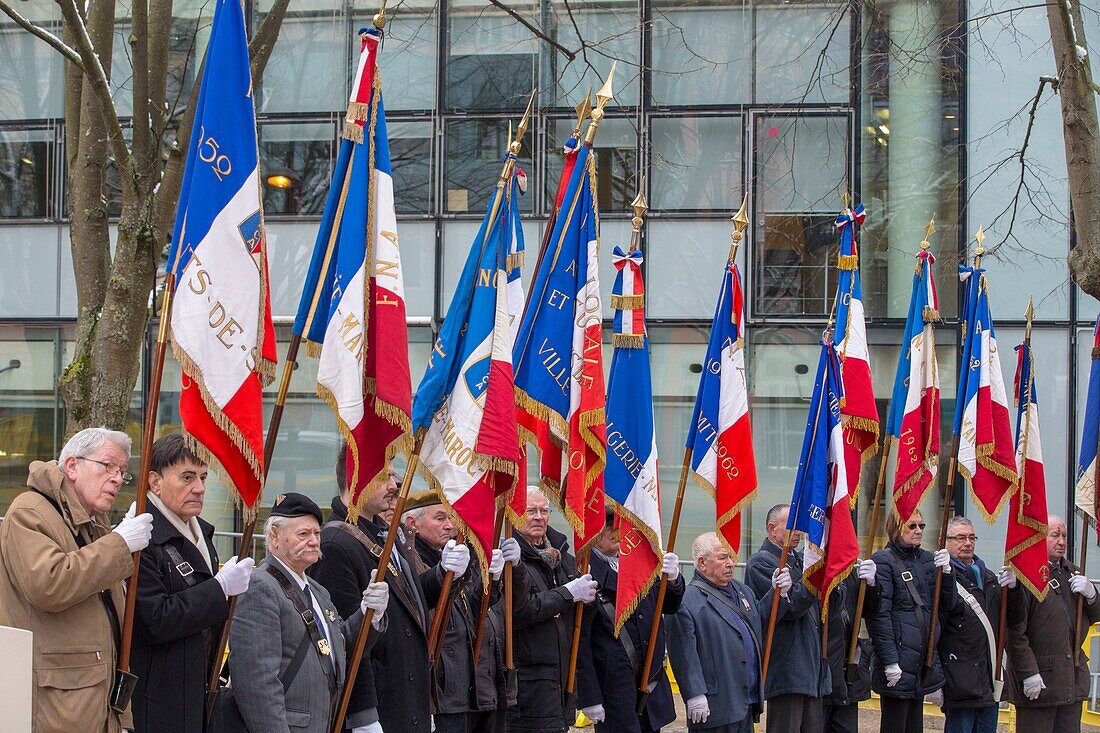 Frankreich, Hauts de Seine, Nanterre, Departementale Gedenkstätte für Veteranenangelegenheiten in Nordafrika (Algerien Marokko Tunesien) Veteranen