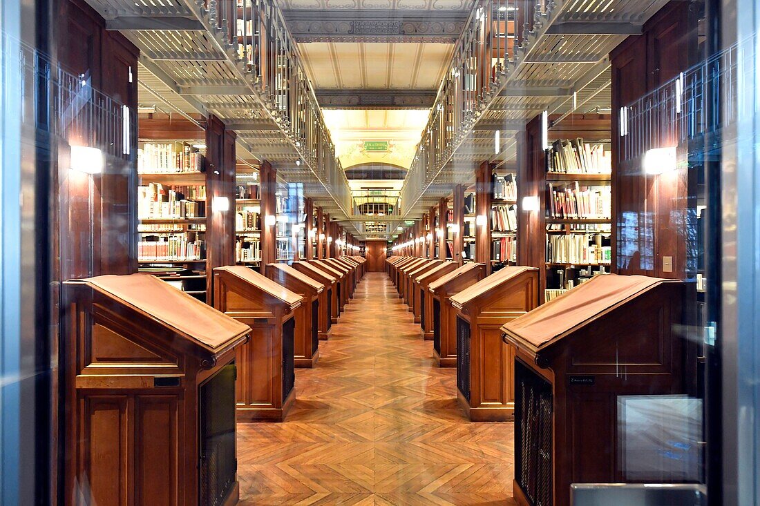Frankreich, Paris, die Nationalbibliothek, Richelieu-Stätte