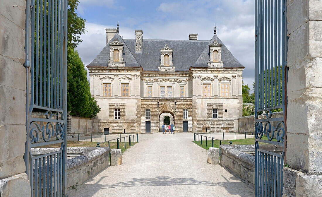 France, Yonne, the castle of Tanlay