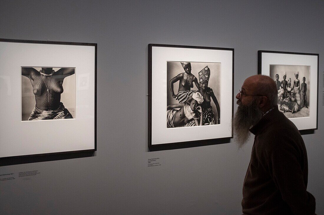 France, Paris, exhibition Irving Penn in the Grand Palais