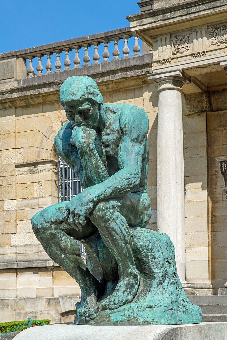 France, Hauts de Seine, Meudon, the Villa of Auguste Rodin's, The Thinker