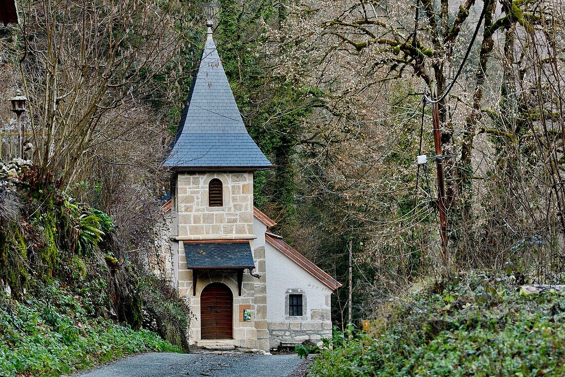 Frankreich, Doubs, Charmauvillers, Kapelle des Ghuls aus dem Jahr 1691