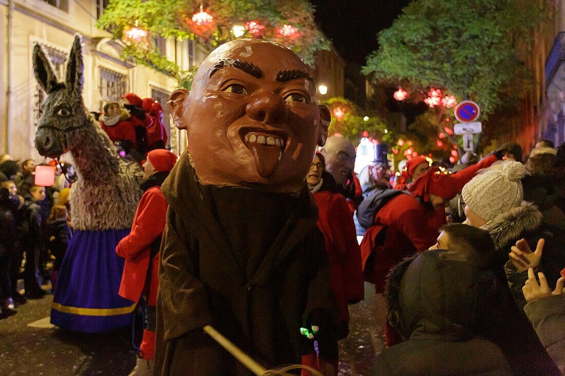 Frankreich, Meurthe et Moselle, Nancy, Sankt-Nikolaus-Parade in den Straßen von Nancy