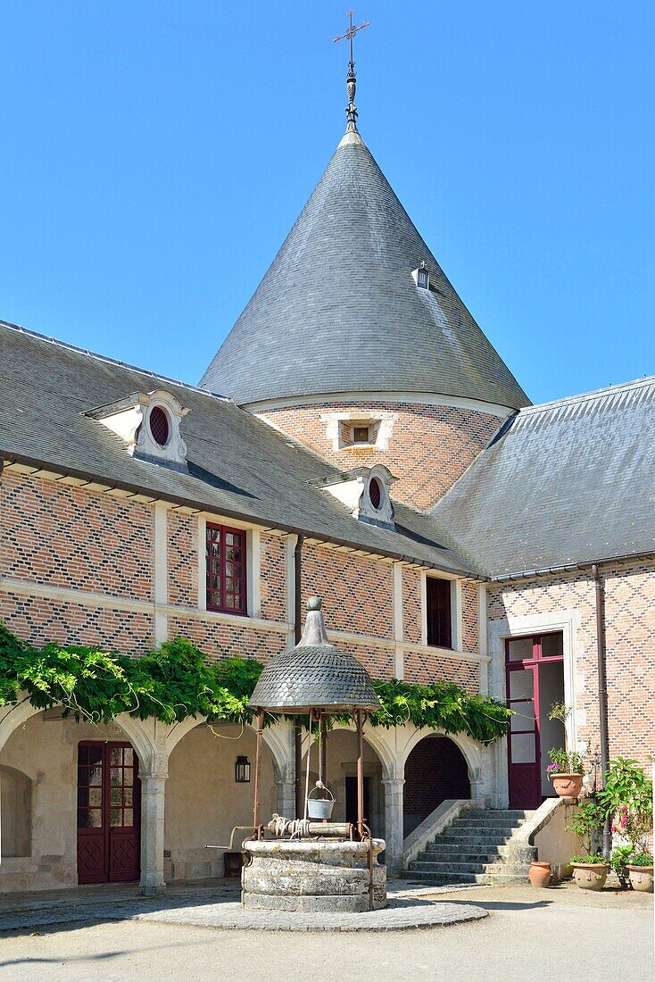 France, Loiret, Chilleurs aux Bois, castle of compulsory Chamerolles