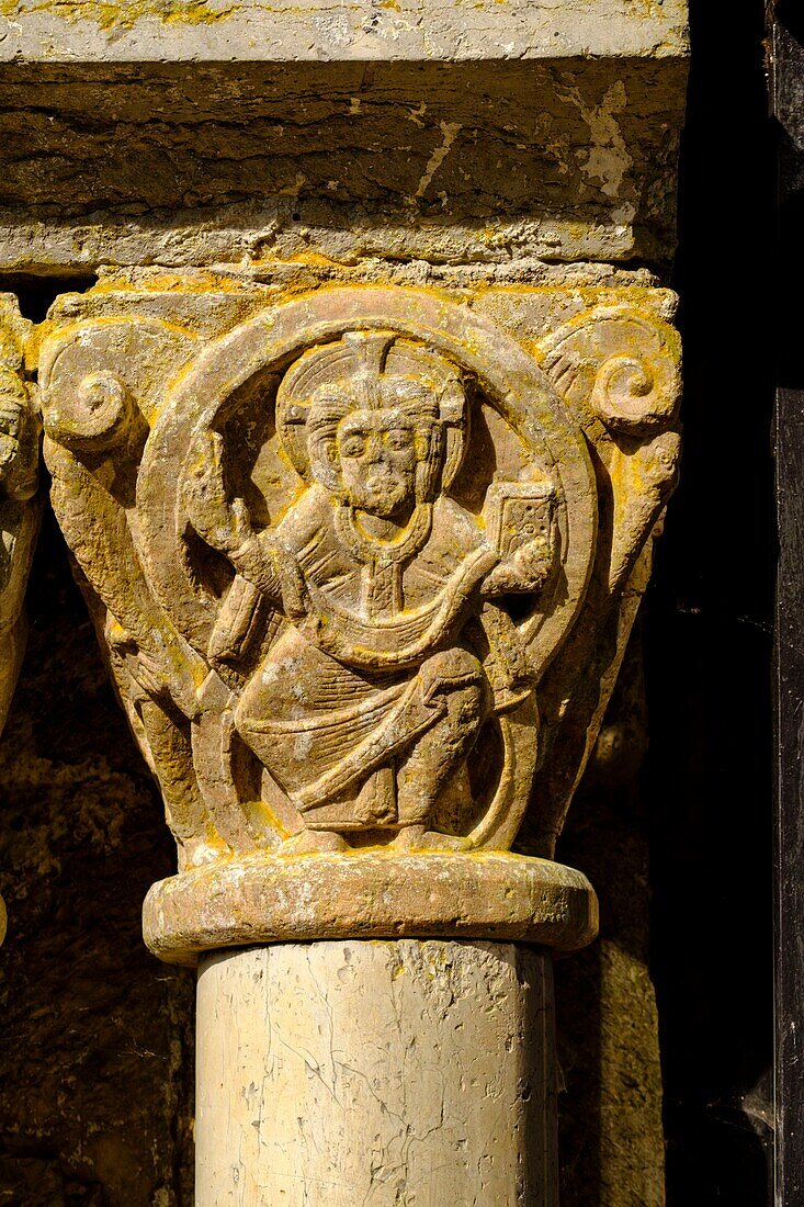 France, Quercy, Lot, Marcilhac sur Cele, benedictine abbey 9 th. century