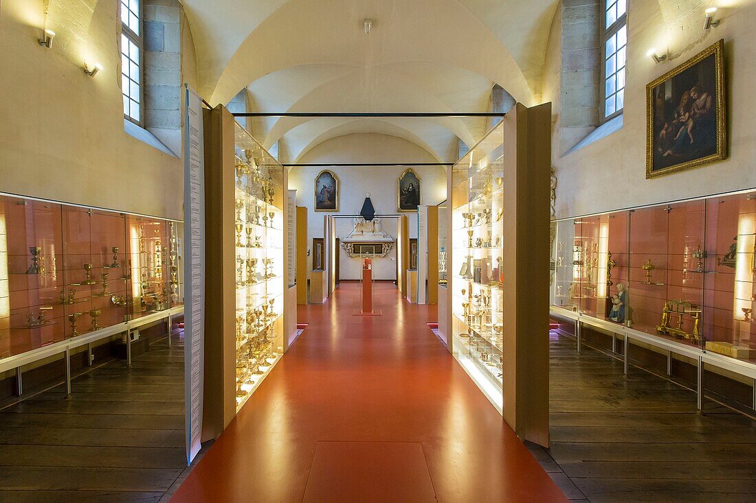 Frankreich, Cote d'Or, Kulturlandschaft der burgundischen Klimazonen, die von der UNESCO zum Weltkulturerbe erklärt wurde, Dijon, das 1980 eingeweihte Museum für sakrale Kunst in der Kirche Sainte Anne de Dijon