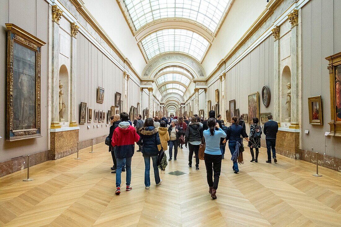 France, Paris, the Louvre Museum, the 710 wing