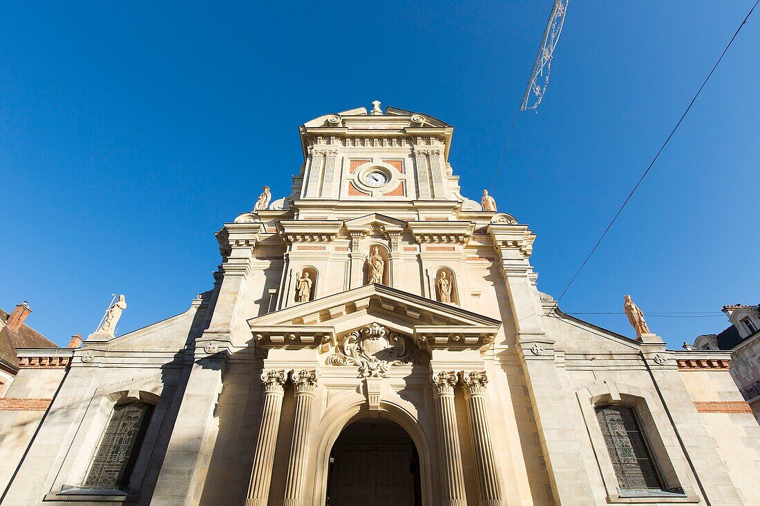 France, Seine et Marne, Fontainebleau, Saint Louis church