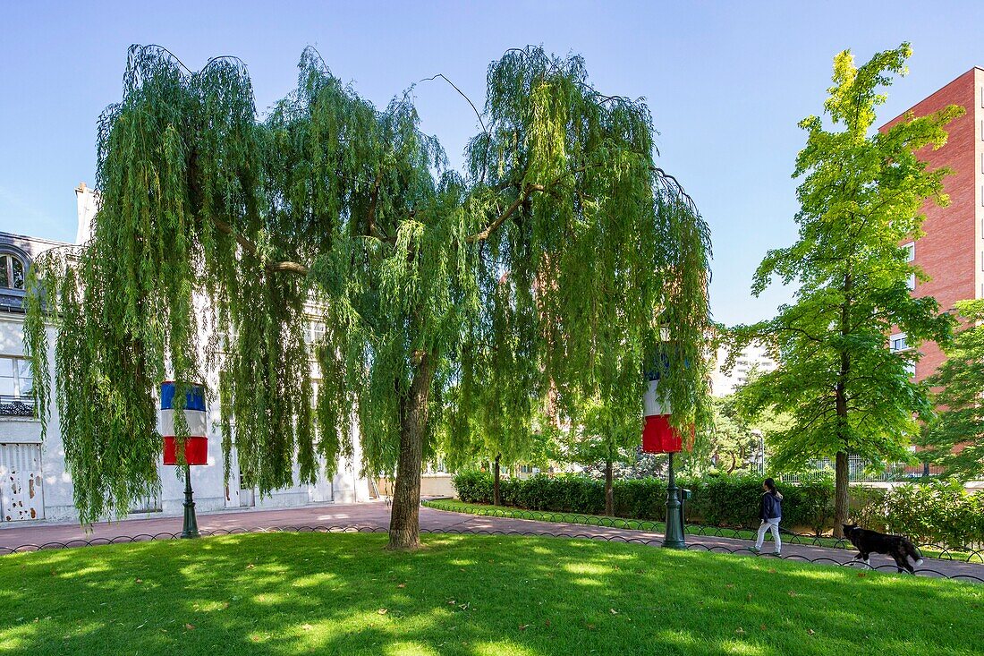 Frankreich, Hauts de Seine, Puteaux, Parc du Moulin