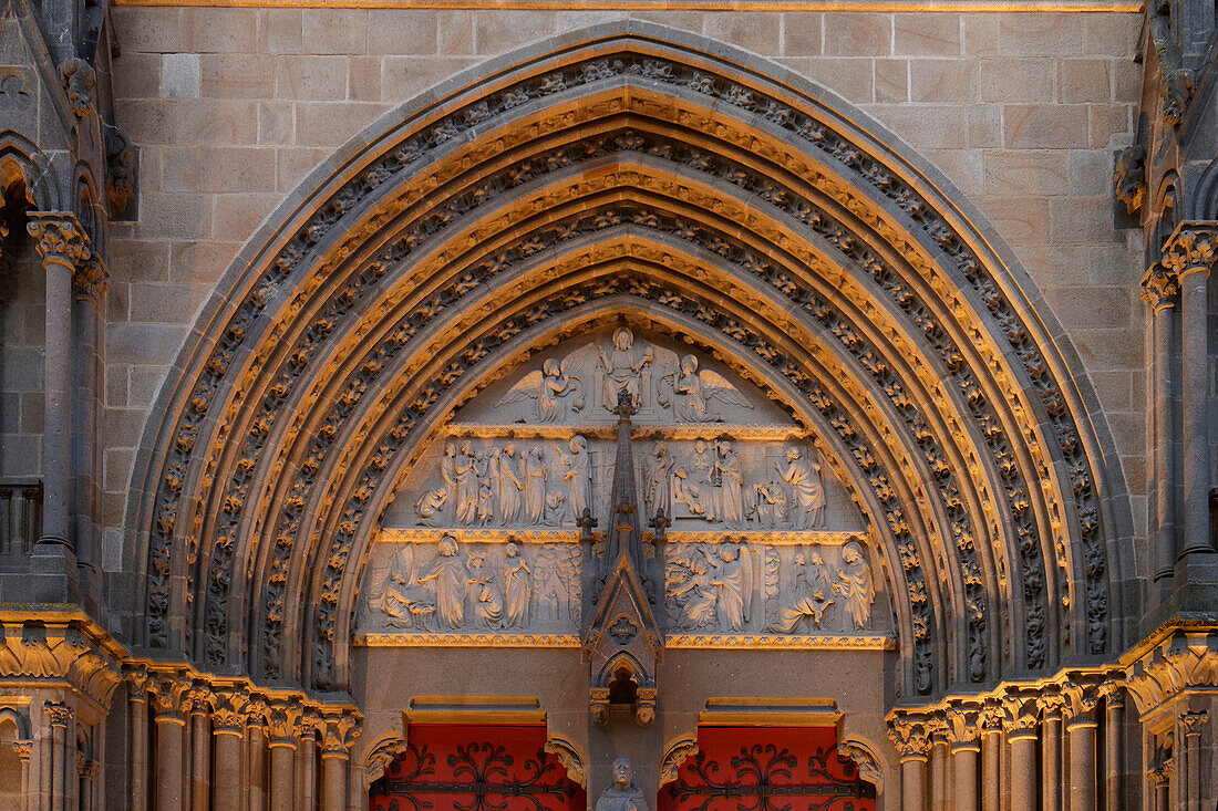 Frankreich, Morbihan, Golf von Morbihan, Vannes, Kathedrale Saint-Pierre